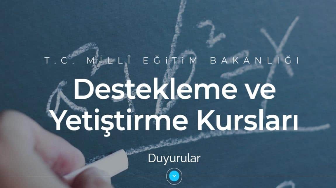 2024-2025 Eğitim Öğretim Yılı DYK (Destekleme ve Yetiştirme Kursları) Başvuruları